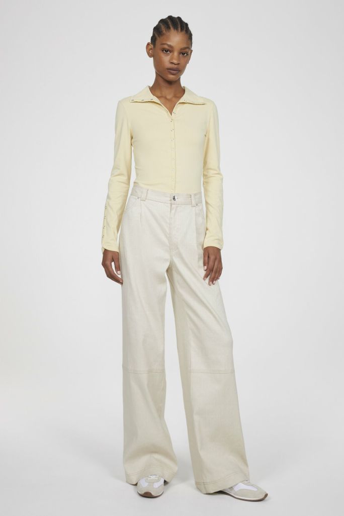 Clothing Rodebjer | Eileen Linen Pants Warm Sand